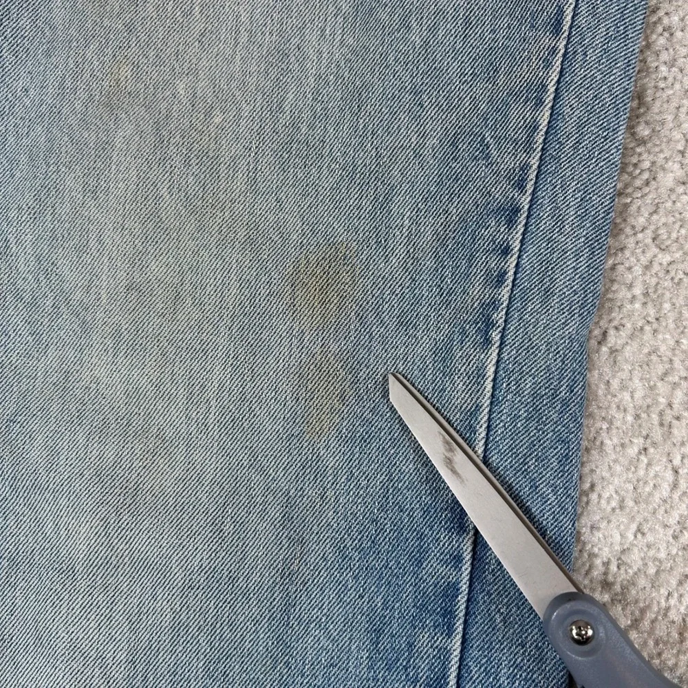 Vintage 90s Calvin Klein Straight Leg Jeans Mens 30x30 Light Wash Blue Denim USA